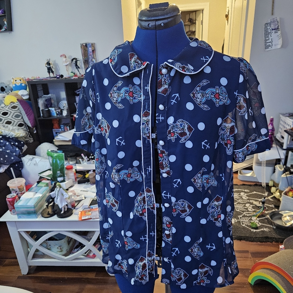 Nautical button up